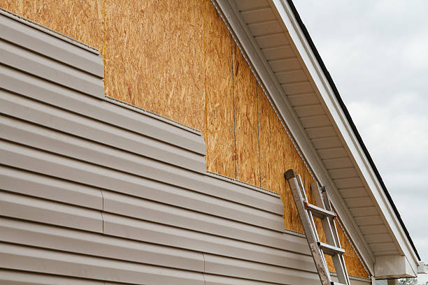 Professional Storm Damage Siding Repair technician working in Mears, VA